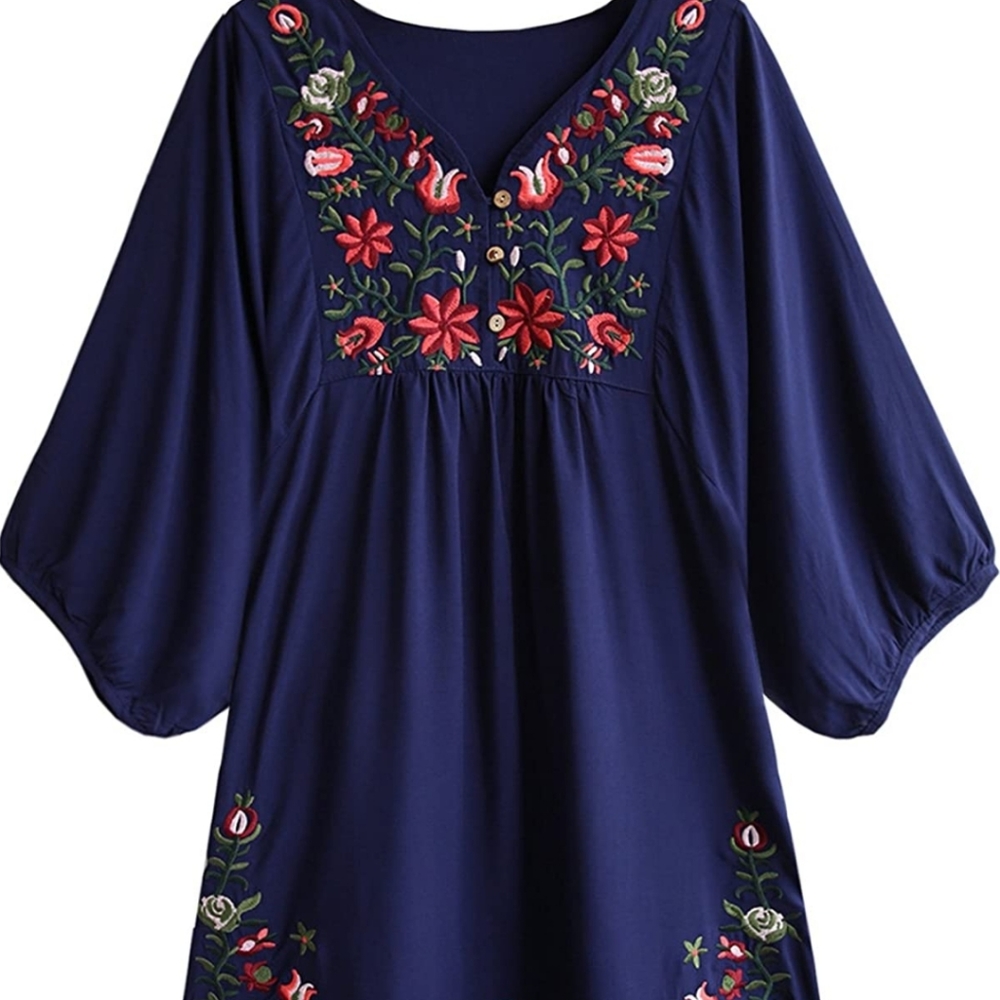 Star flower, bohemian Dress